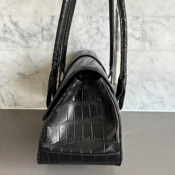 $7.5K LAMBERTSON TRUEX BLACK CROCODILE PURSE BAG *TIFFANY & CO* - Picture 4 of 12